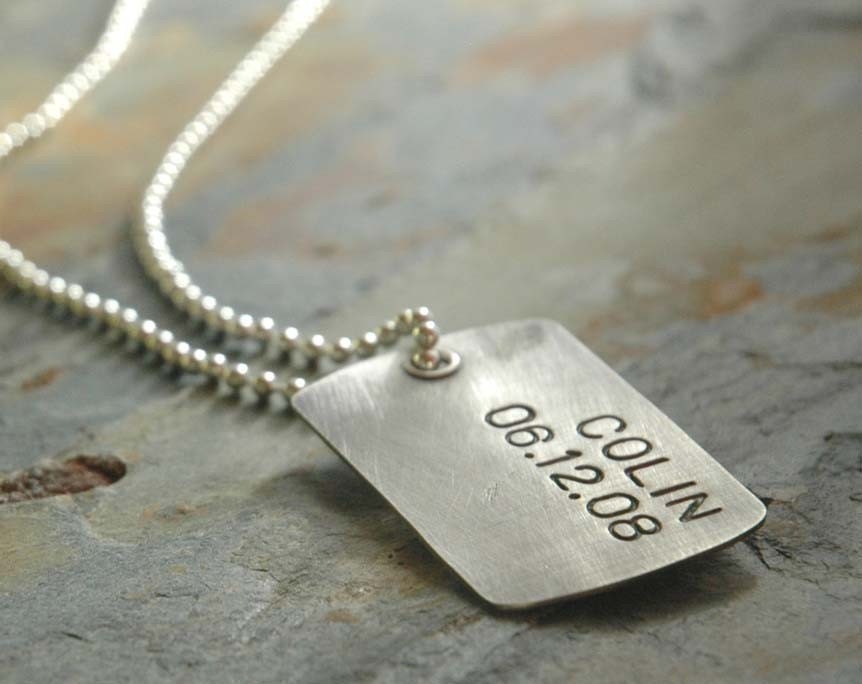 Papa Tag - in Sterling Silver
