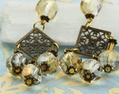 Victorian Chandelier Earrings - Ready to Ship - Handmade by VividColors
