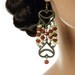 One of a Kind Boho Chic Chandelier Earrings - Ready to Ship - Handmade - by VividColors