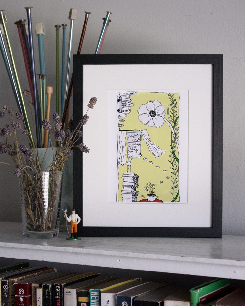 Giclee print of Inspiration and Dreams 5x7
