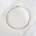 Large Silver Stitch Marker Holder - Keeper of the Flame