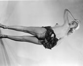 Gorgeous Professional Vintage SEMI-NUDE Photo Of Burlesque Star PASTIES