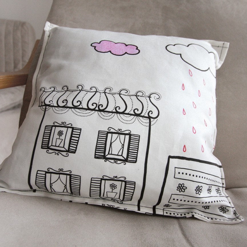 Cityscape Pillow