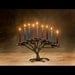 Tree of Life Menorah 9 Candle for Hanukkah, Holiday or Decor