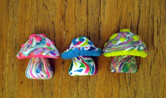 mushroom mini magnets