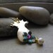 MRS. Kitty pendant  Ready to ship