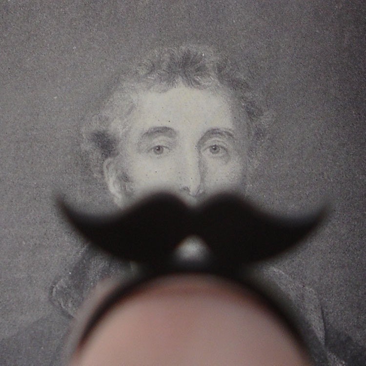 Mustache Ring