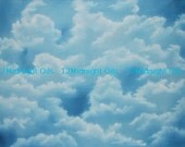 The Sky's No Limit Original Oil Painting