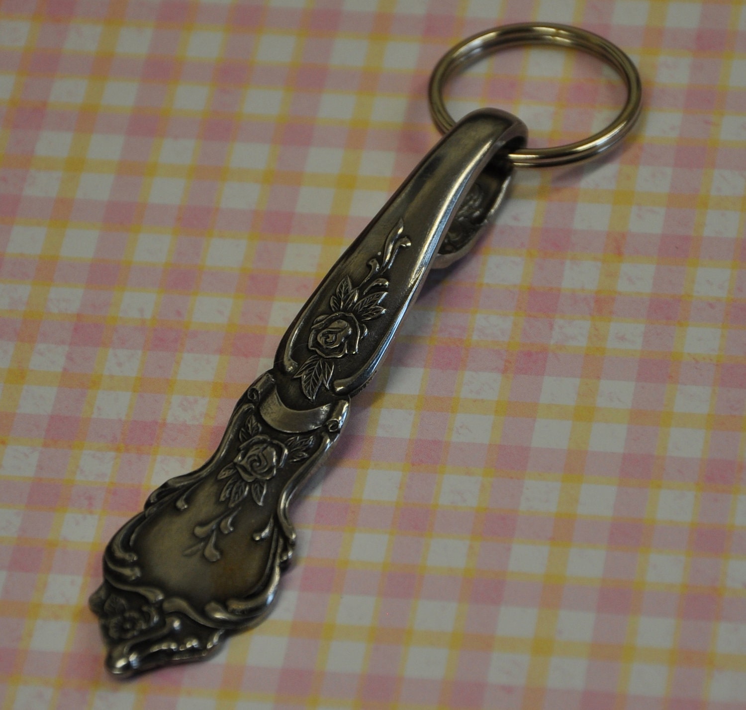 Romantic Rose Spoon Key Chain