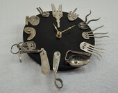 Silverware Clock