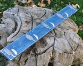 Awesome Spoons and fork hooks rack  Blue distressed