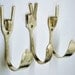 Silver Rock On x Peace x Love Special Salad Fork Collector set 3 Silverware Coat Hooks