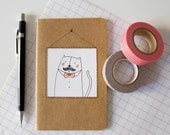 unique altered moleskine journal - SMALL