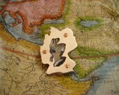 Germany and Scotland Sterling Silver Pin