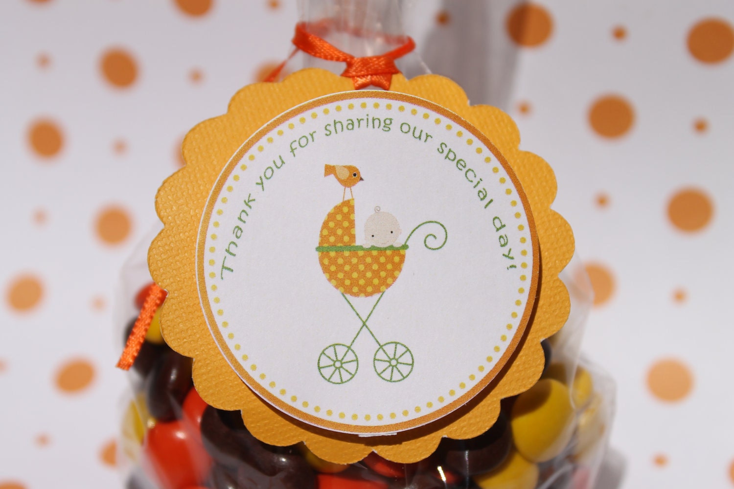 Baby in Stroller Fall Baby Shower Favor Tags Il_170x135