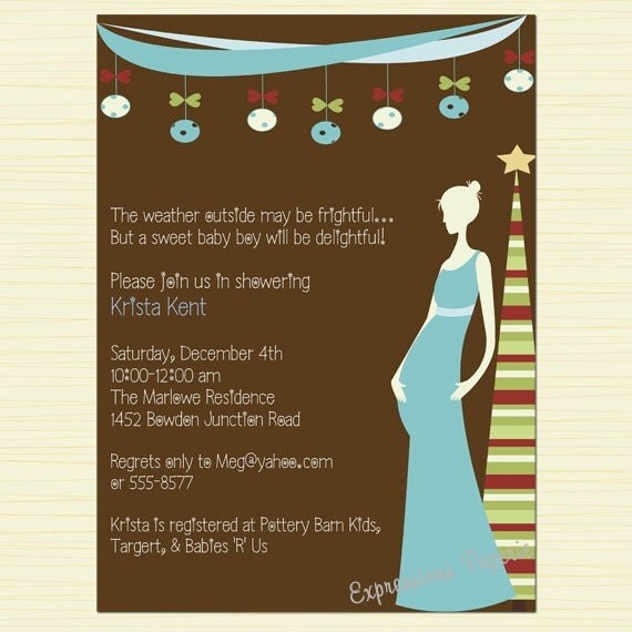 Baby Boy Christmas Shower Invitations Il_570xn