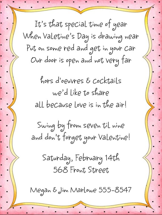 Sweet Valentines Day Invitations Il_570xn