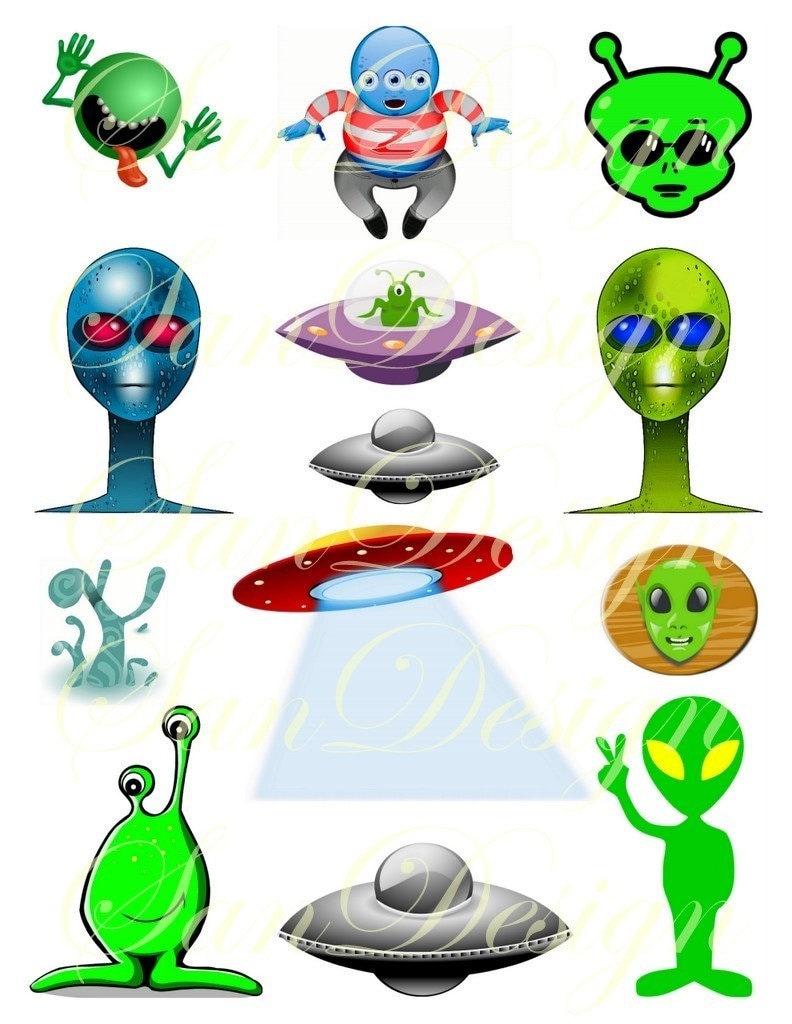 Aliens Clip Art