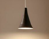 Pendant Lamp: Gramophone - Black porcelain
