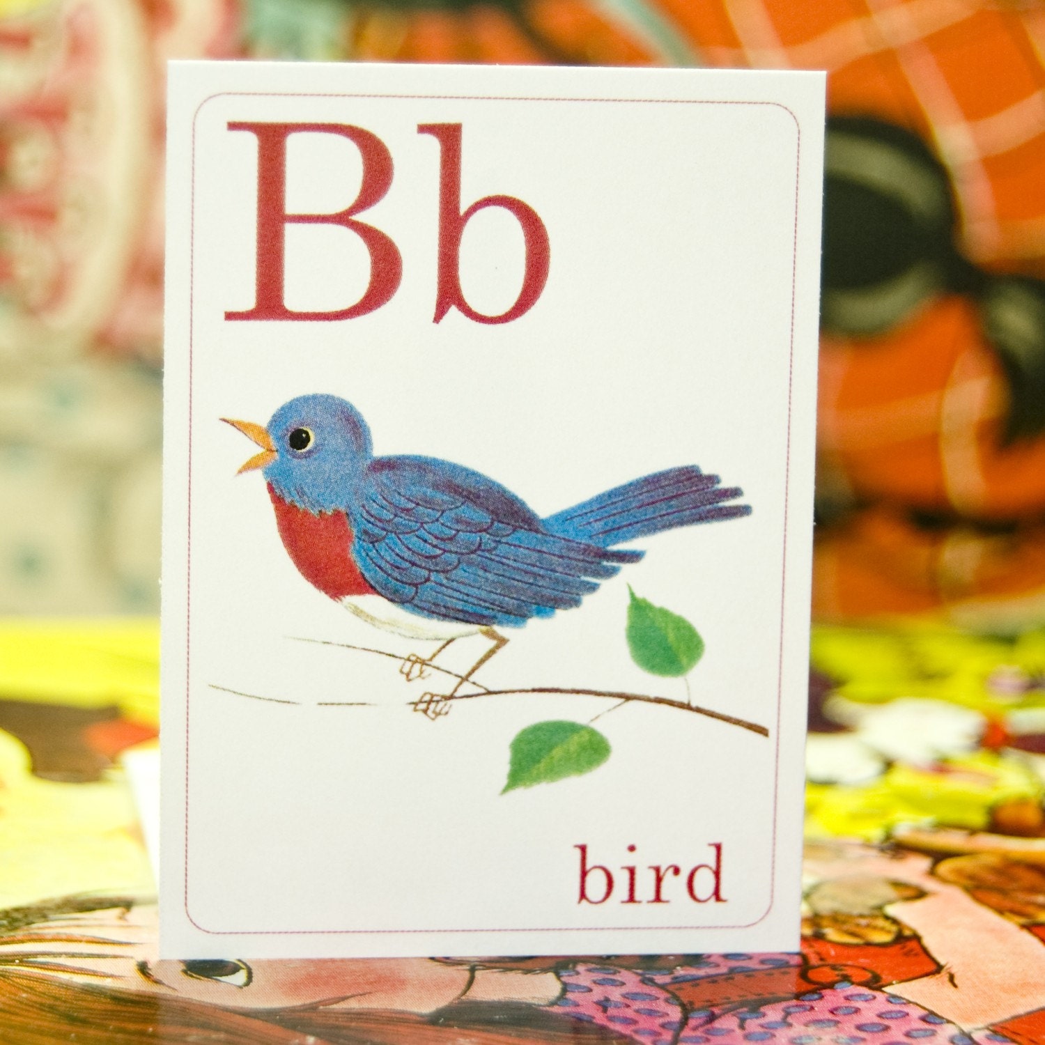 Animal ABC Flashcards - Set of 26 - Size 2 1/2 x 3 1/2