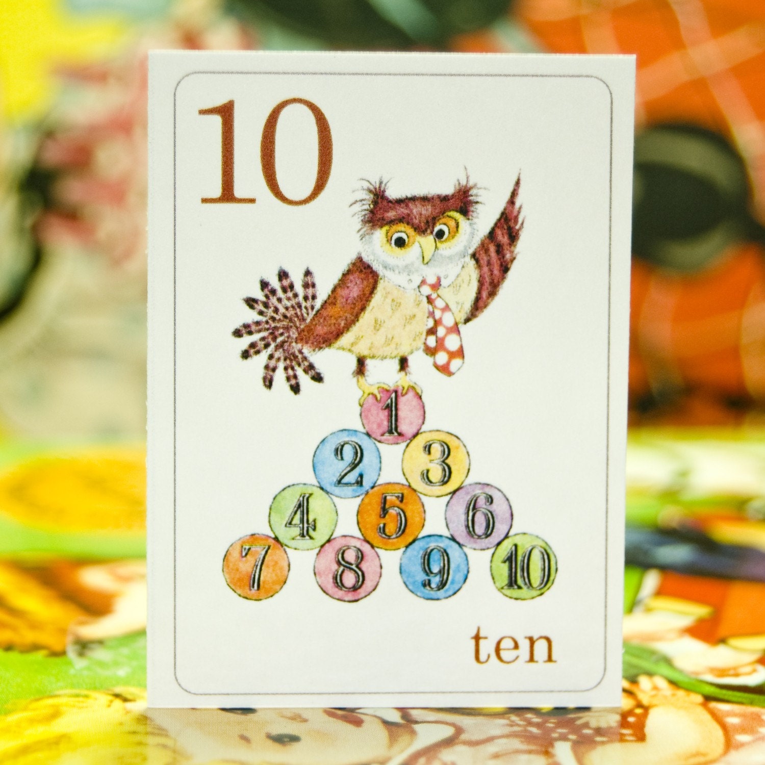 Count from 1-10 - 4x6