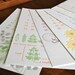 SALE: 2012 Letterpress Printed Calendar/ note card set w/13 envelopes
