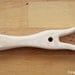 Hand-made wooden lucet -knitting fork-
