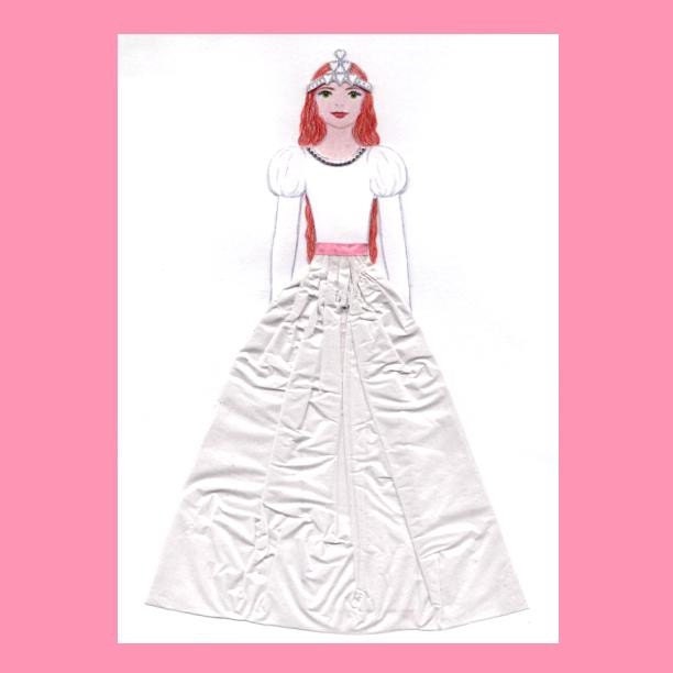 Princess Catherine Paper Doll