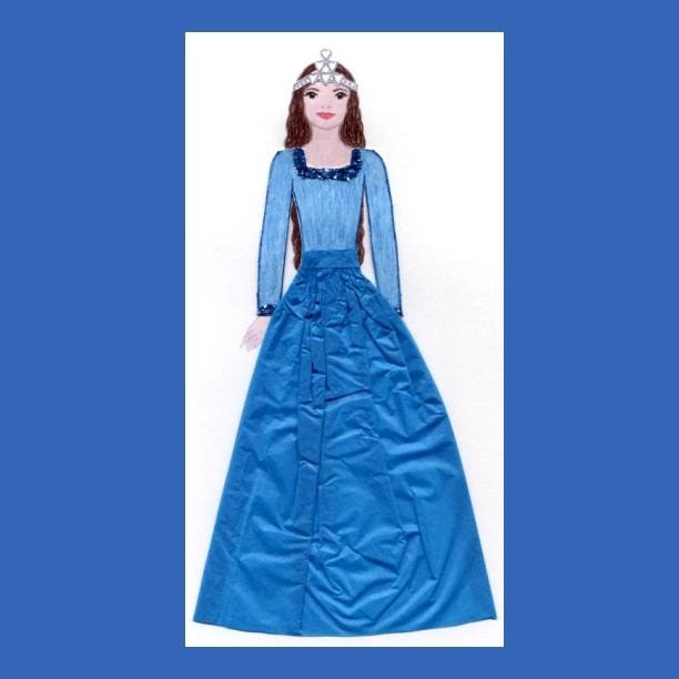 Princess Araceli Paper Doll