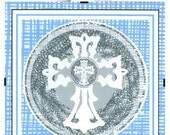 Baptism or Christening Gift - Personalized - For Boys (Square)