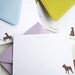 Dog Silhouette Note Cards Personalized You Design Set of 20
