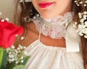 Very Victorian Lace Choker by Mademoiselle Mermaid