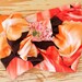 Turban Headband in Tropical Large Scale Floral  Print