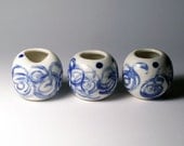 Mini Porcelain Vases - Set of 3 - SALE