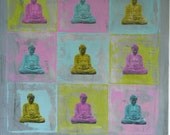 Andy's Buddhas - Original Modern Buddha Painting