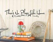 There's No Place Like Home 6x28 Wall Sayings Vinyl Lettering