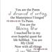 You are the Poem I Dreamed of Writing Vinyl Lettering Wall Saying SHIP IS ONLY 2.99 for Unlimited Purchases