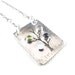 Mothers Jewelry - Family Tree Birthstone Necklace in Sterling Silver - 4 stones