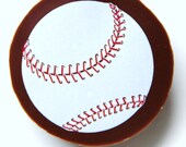1 Dozen PLAY BALL Chocolate Covered Designer Oreos -Baseball Sports Fathers Day Boy Gift Party Favor Spring Bachelor