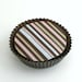 1 Dozen NEOPOLITAN STRIPE Design -Chocolate Covered Oreos