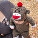 Children's Sock Monkey Costume
