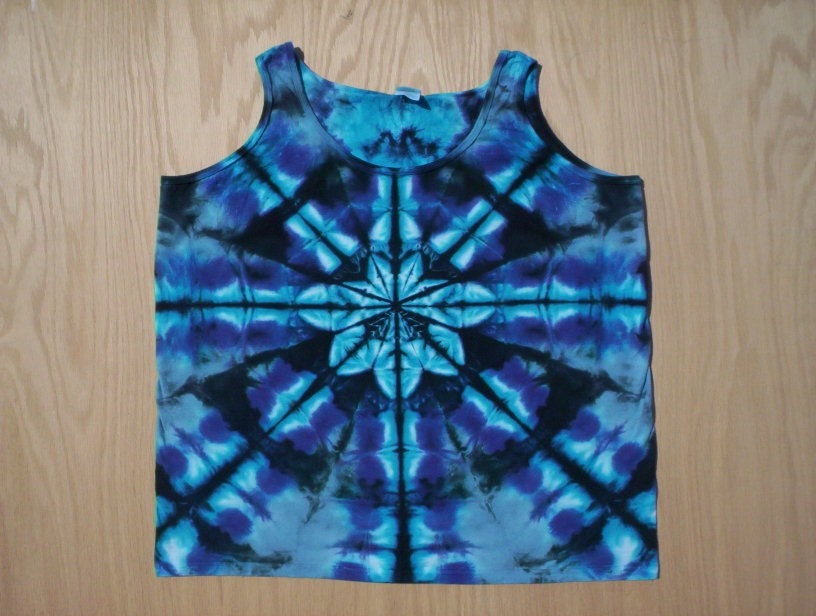 Ladies 2XL Tie Dye Tank Top