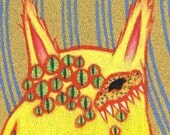 52 - Original Monster Art by Harry