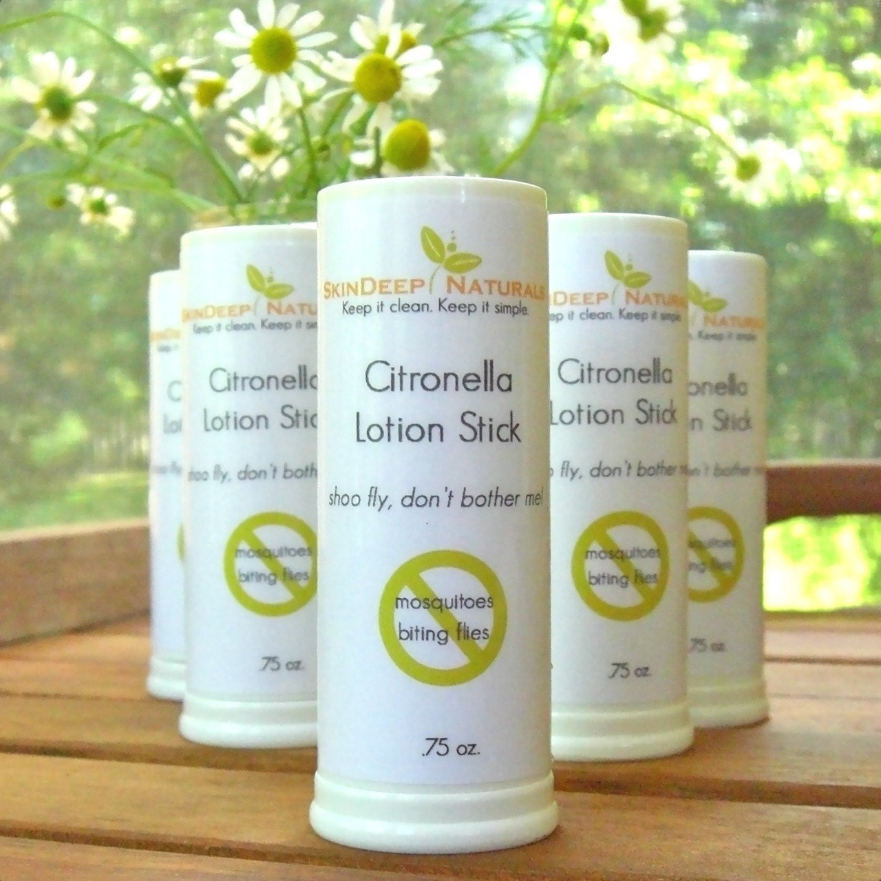 Citronella Lotion Stick - Mosquito Repellent - Bug Deterrent
