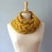 Handmade Knit Aspen Scarf