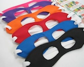 One Child's Little Superhero Mask - You Choose the COLOR - great Birthday or Easter Gift