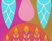 Giclee Print of 1969 Original Vintage Zodiac Poster - Virgo