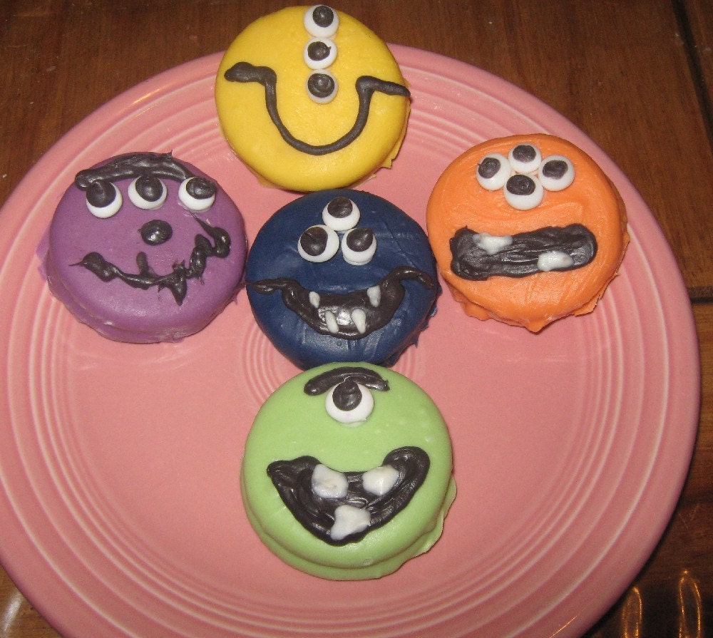 funny face cookies