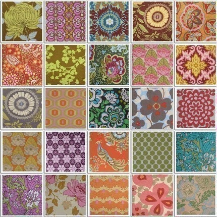 Amy Butler Fabric GRAB BAG SPECIAL 15 Fat Quarters All Different Designs