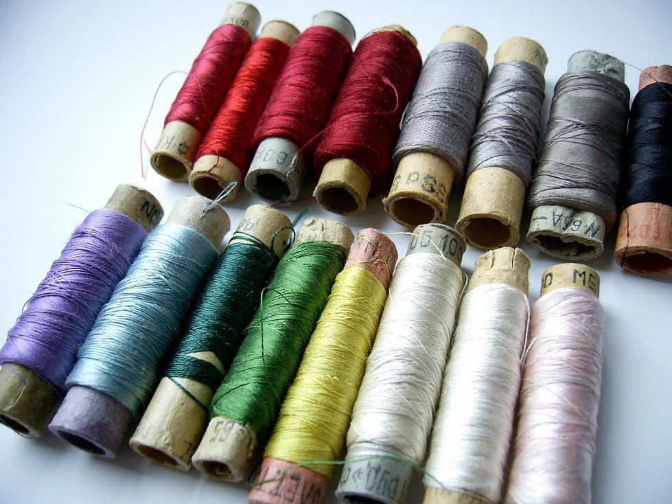Rainbow  of Silk Threads